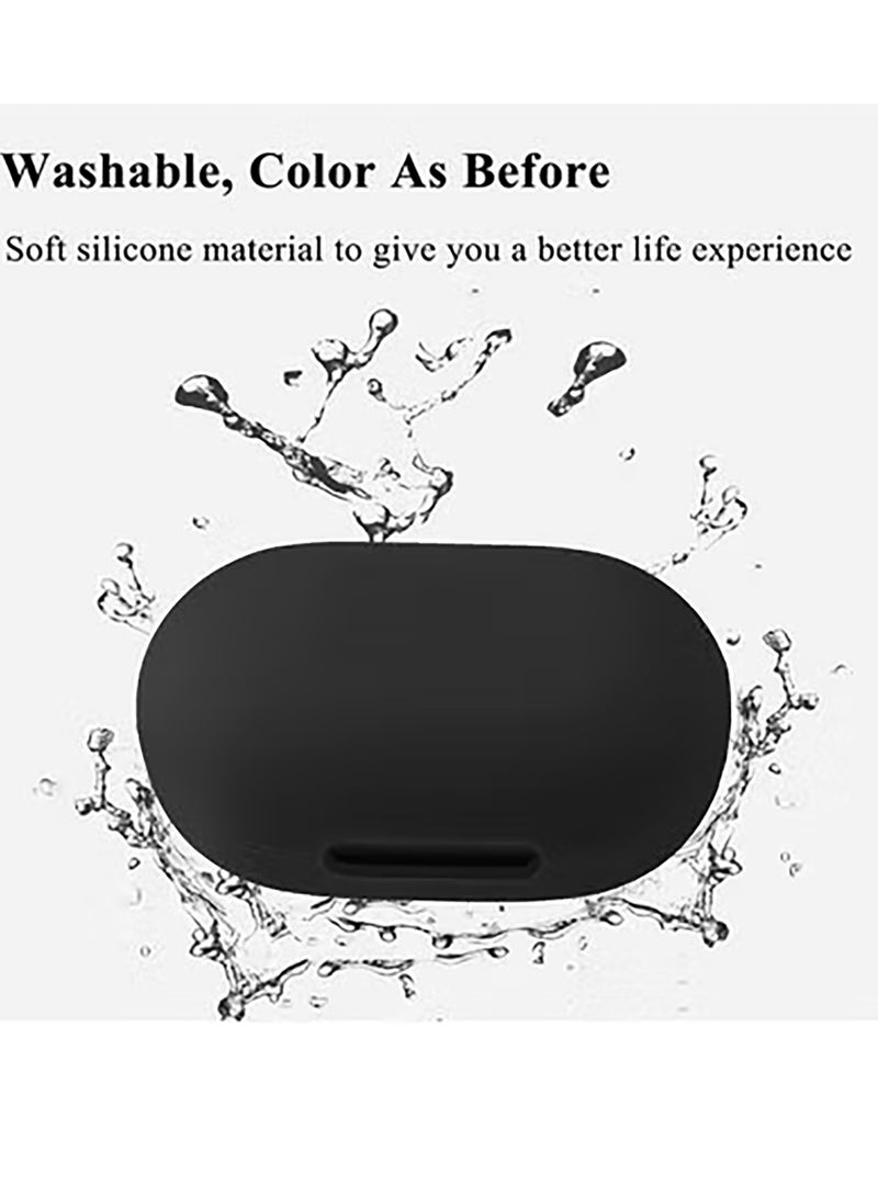 Silicone Case for Anker Soundcore Space A40 Case Cover with Keychain/Cleaner Kit (Green) - Image 4