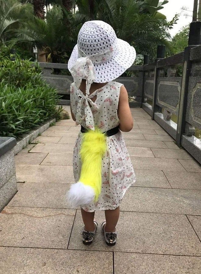BANLAN Faux Fur Fox Costume Cat Tail Children/Adult Cosplay Halloween Christmas Party Costume One Size - Image 3
