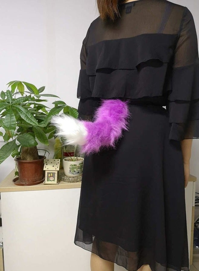 BANLAN Faux Fur Fox Costume Cat Tail Children/Adult Cosplay Halloween Christmas Party Costume One Size - Image 5