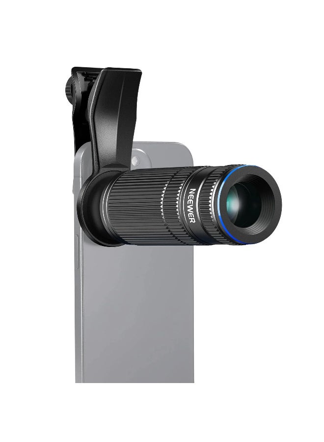 نيوير عدسة تقريب للهاتف NEEWER 7X الجيل الثاني مع مشبك لولبي 17 ملم – عدسة تصوير بتكبير بصري لهواتف iPhone 15/16 Pro Max وSamsung S24 Ultra – مثالية لتصوير المناظر والحياة البرية - Image 1