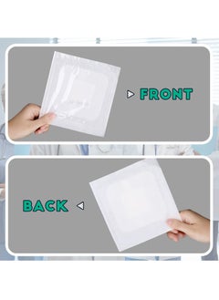 GNAFOTU 20 PCS Adhesive Island Dressing Bordered Gauze Wound Dressing Breathable Square Bandage Waterproof Gauze with Pad Individually Packed Pouches Tapes for Blister Wound Care ,4 x 4 Inch  - Image 2
