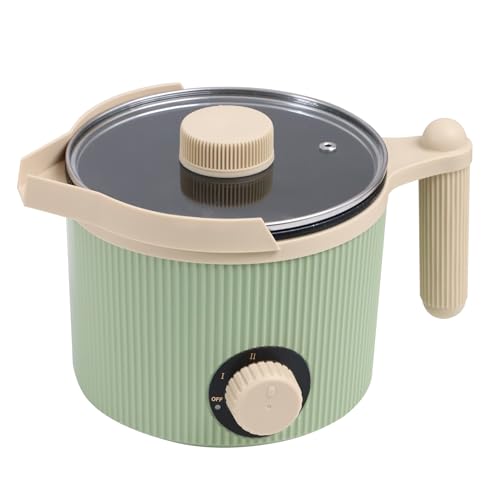 TOAUTO 3Lbs Green Wax Melting Pot Handheld Candle Melting Pot with Two Power Adjustment Easy Pouring Spout Non-Stick Coating for Candle DIY Hobbyist - Image 1