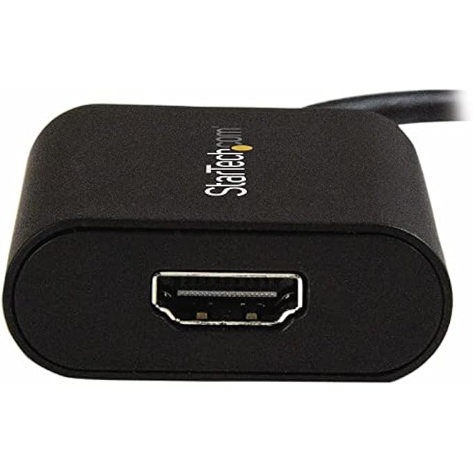 Startech.com .COM USB C TO 4K HDMI ADAPTER - 4K 60HZ - THUNDERBOLT 3 COMPATIBLE - USB TYPE C TO HDMI VIDEO DISPLAY ADAPTER (CDP2HD4K60SA) - Image 2