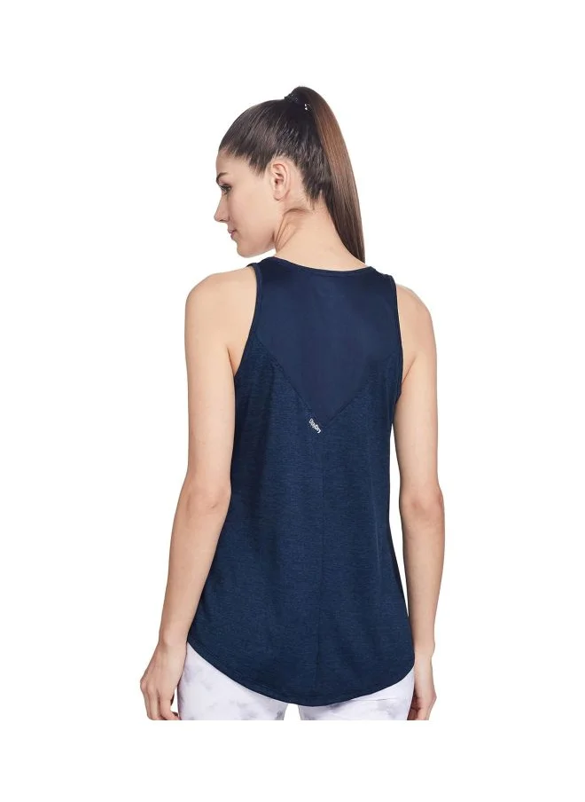 جوكي Jockey MW33 Women Microfiber Fabric Graphic Printed Tank Top with Breathable Mesh and Stay Dry Treatment