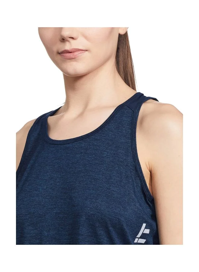 Jockey Cosmic Sapphire MW33 Women Microfiber Fabric Graphic Printed Tank Top with Breathable Mesh and Stay Dry Treatment for Women | Best Price UAE