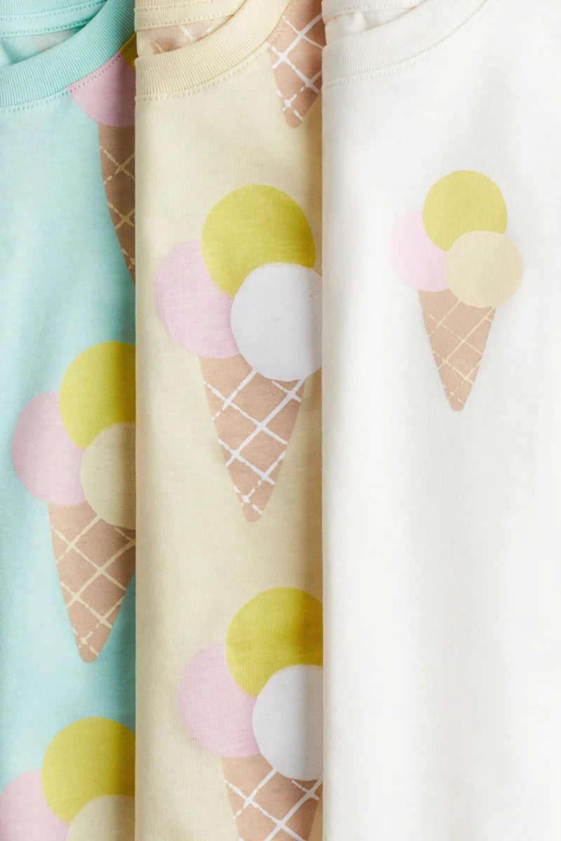 اتش اند ام بلوزة من الجيرسيه - عبوة من 3 قطع