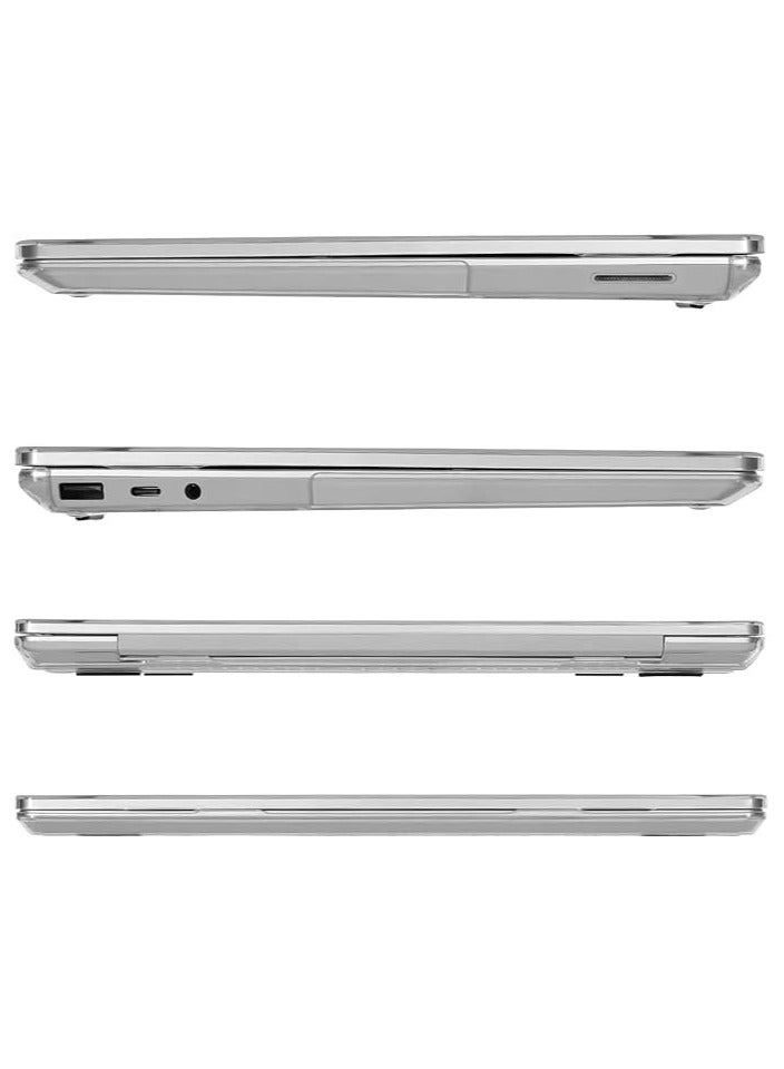 Laptop Case Compatible with 13.5 inch Microsoft Surface Laptop 5/4/3/2 (Model 1769/1867/1958/1950) Smooth Shiny Plastic Hard Shell - Image 3