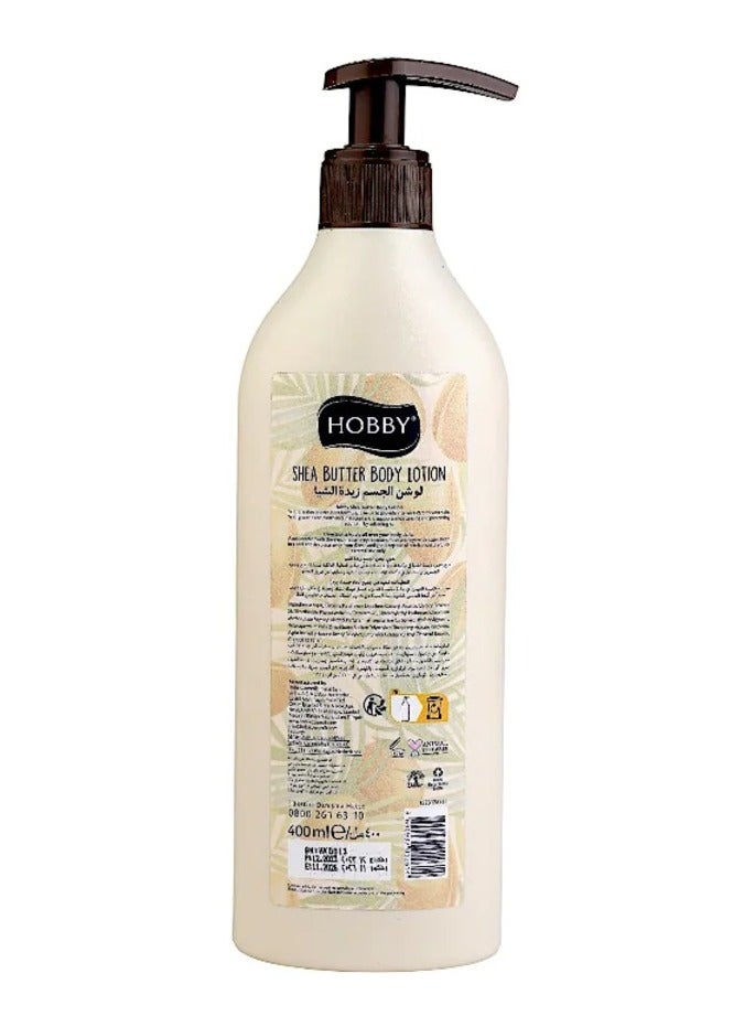 هوبي لوشن الجسم بزبدة الشيا 400 مل - Image 2