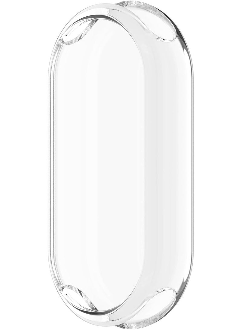Hard PC Protective Case Cover for Mi Band 8 and Mi Band 9, Shockproof Anti-Scratch Slim Lightweight Full Protective Edge Cover (Clear) - Image 4