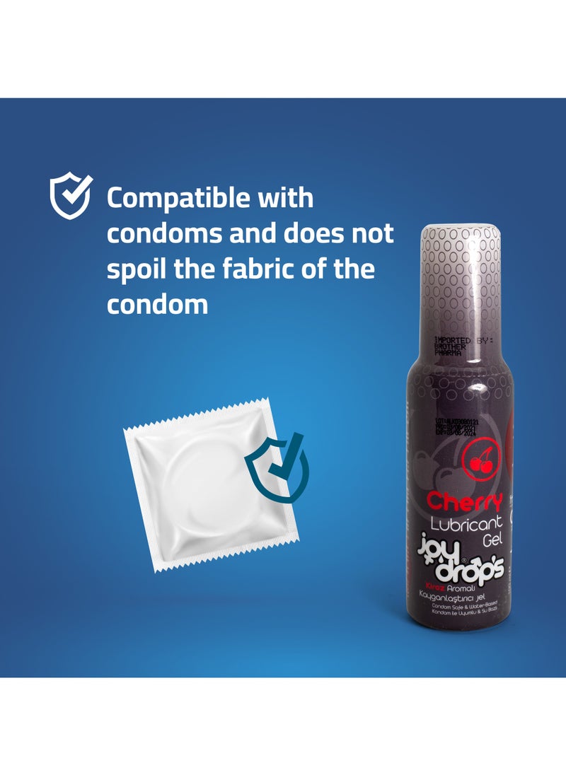 JOYDROPS Joydrops Lubricant Gel - Cherry Flavored - 100ML  - Image 5