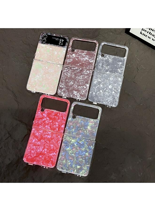 S-TOP Case For Samsung Galaxy Z Flip3 / Flip4 Pearlescent Shell Texture Phone Case - Image 4