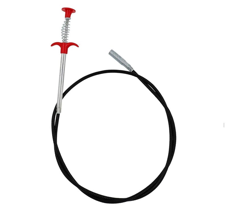SBA PRIME SBAPRIME Flexi Cleaner Stick 23 Inch Spring Pipe Tools Cleaner Sticks Cleaning Tools Household for Kitchen Sink - Image 1