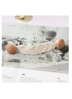 SYOSI 2 Pack Rope Knobs Door Handle Rope Knot Cabinet Drawer Cupboard Furniture Door Wooden Pulls Handles Drawer Pulls for Kitchen Cabinet Wardrobe Cupboard Cabinet knobs Dresser knobs  - Image 4