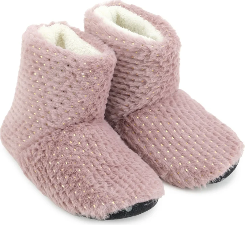 Gezer Women's Winter Silent Sole Home Slipper Boots