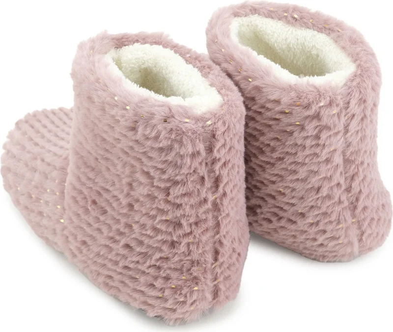 Gezer Women's Winter Silent Sole Home Slipper Boots