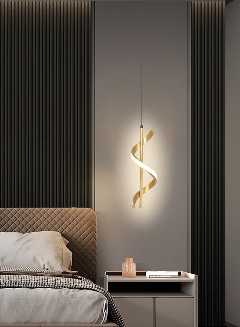 Sharpdo Modern Three-color Dimmable LED Chandelier Nordic Luxury Iron Art Pendant Lights For Bedroom Living Room Decor Hanging Lights - Image 1