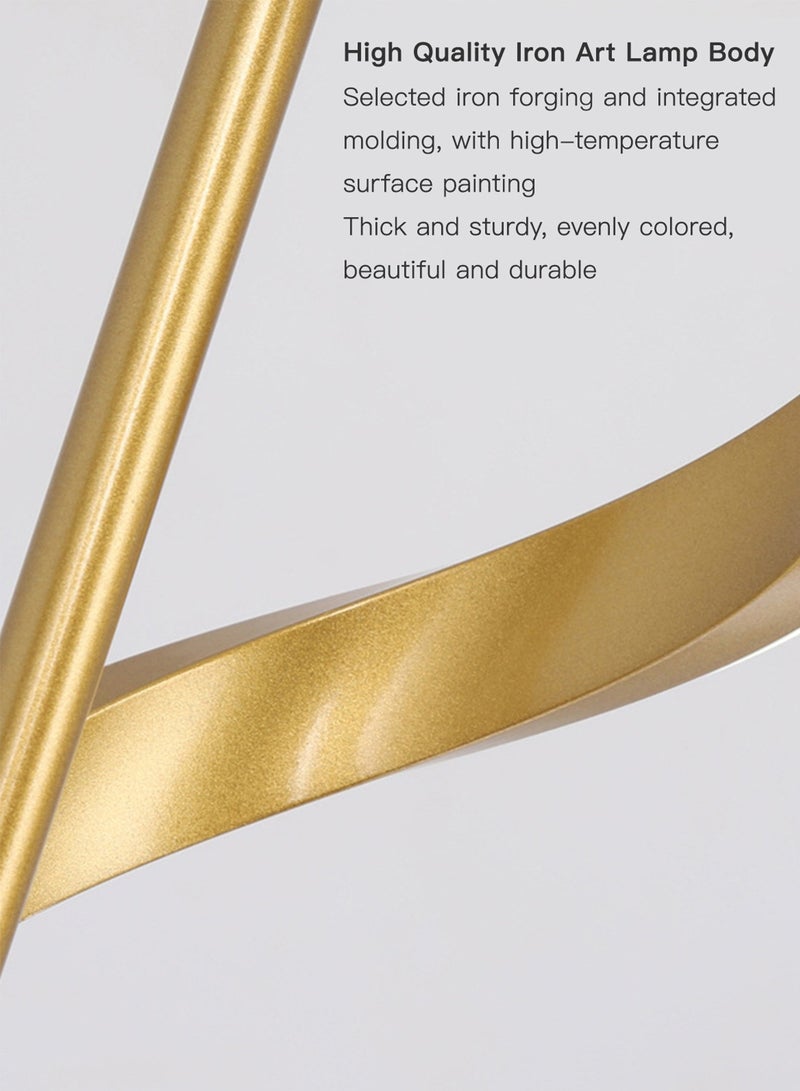 Sharpdo Modern Three-color Dimmable LED Chandelier Nordic Luxury Iron Art Pendant Lights For Bedroom Living Room Decor Hanging Lights - Image 5