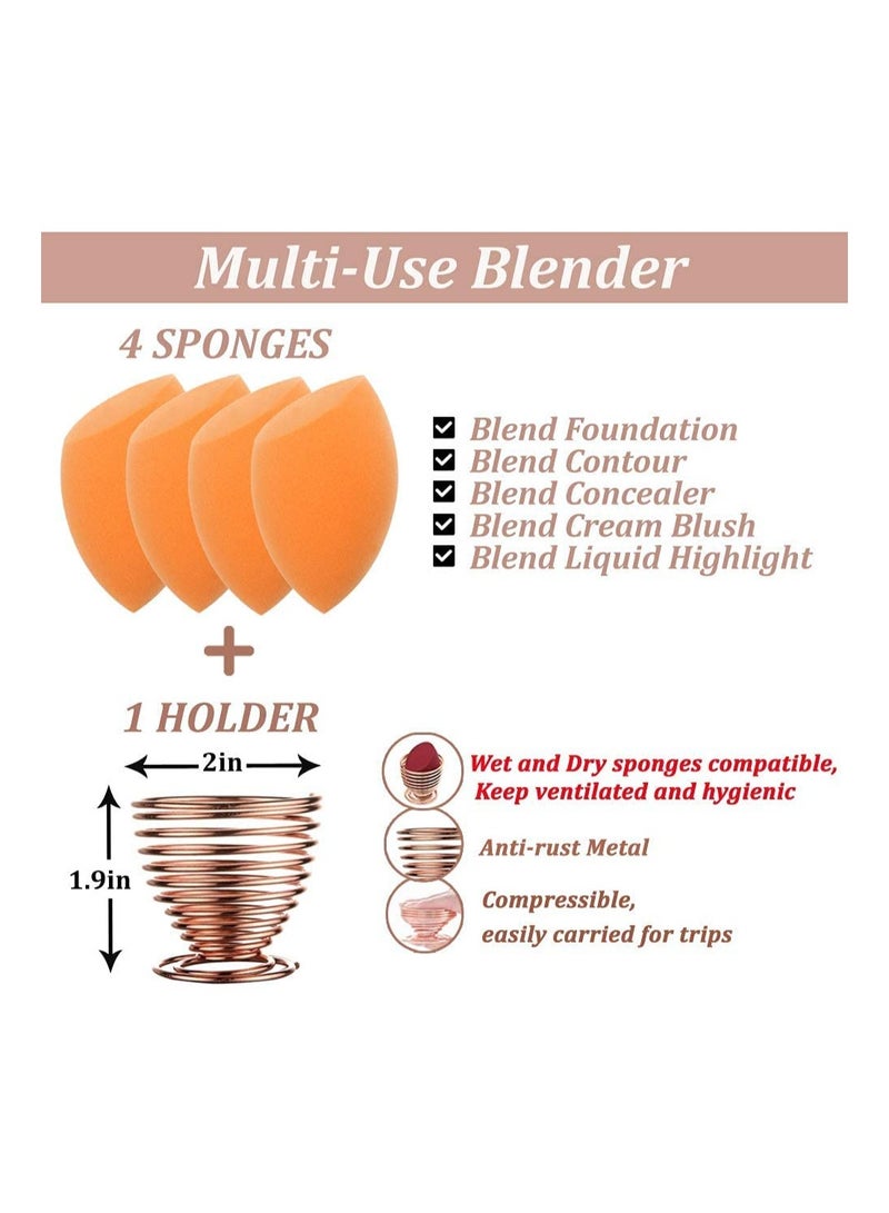 أوريتي إسفنجة مكياج 4+1 مع حامل - Image 2