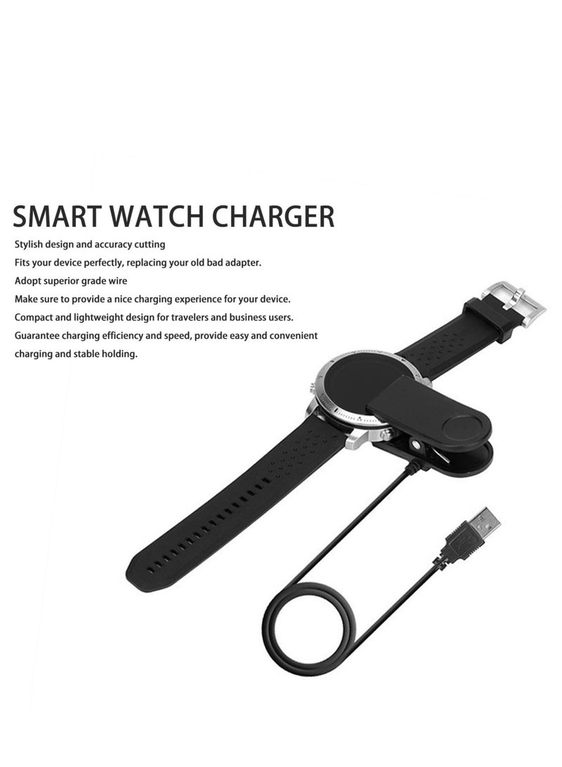 USB Charging Cable for Garmin Fenix Chronos 5V 1A Smartwatch Charger Magnetic Charging Station for Chronos Smartwatch Accessories - Image 3