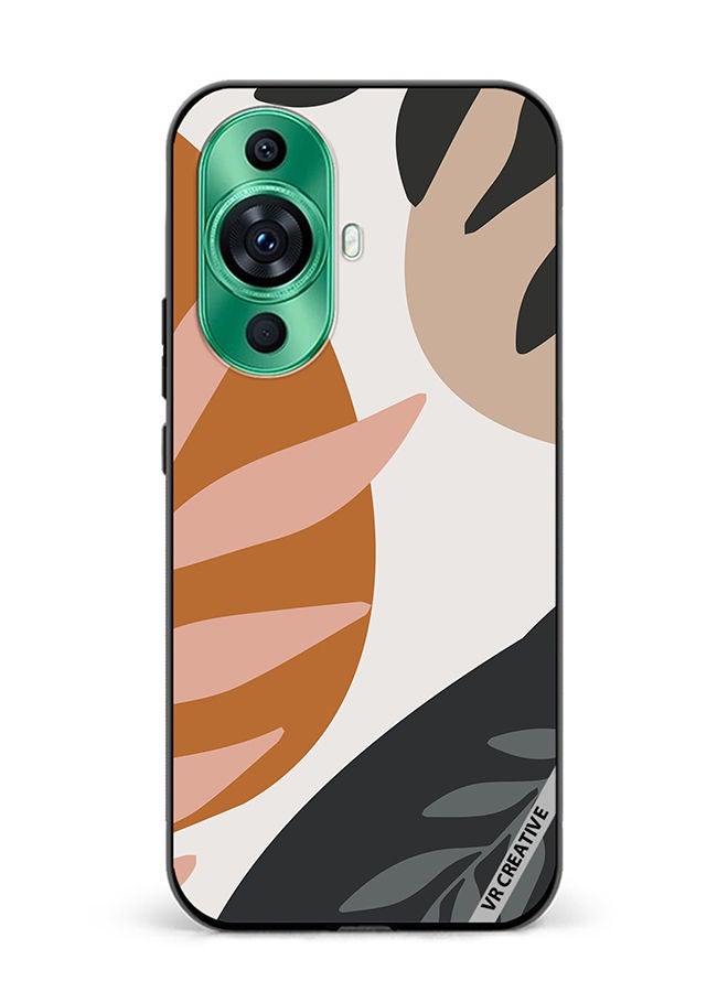 VR CREATIVE Protective Case Cover For Huawei nova 11 Leaf Tropical Design Multicolour - Image 1
