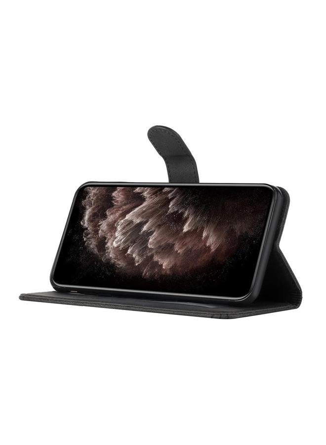 S-TOP Case For Itel A80 Cubic Skin Feel Flip Leather Phone Case - Image 5