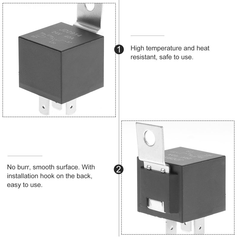 Accessory Power Relay, High-Grade Copper Coil for Stable Performance, 24V 5-Pin Truck Use - Image 5