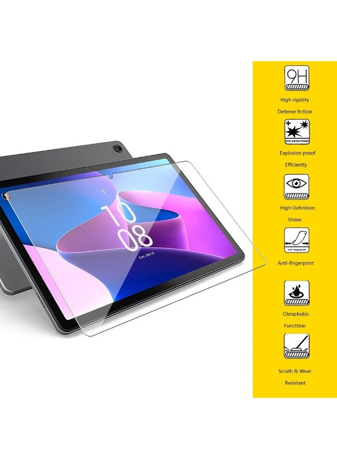 Tempered Glass Screen Protector For Lenovo Tab M10 10.1 inch 3rd Generation (TB-328F/ TB-328X) [HD Crystal Clear] [Easy Installation] [Scratch Resistant] [9H Hardness] - Image 3