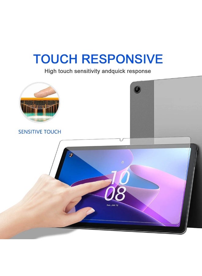Tempered Glass Screen Protector For Lenovo Tab M10 10.1 inch 3rd Generation (TB-328F/ TB-328X) [HD Crystal Clear] [Easy Installation] [Scratch Resistant] [9H Hardness] - Image 2