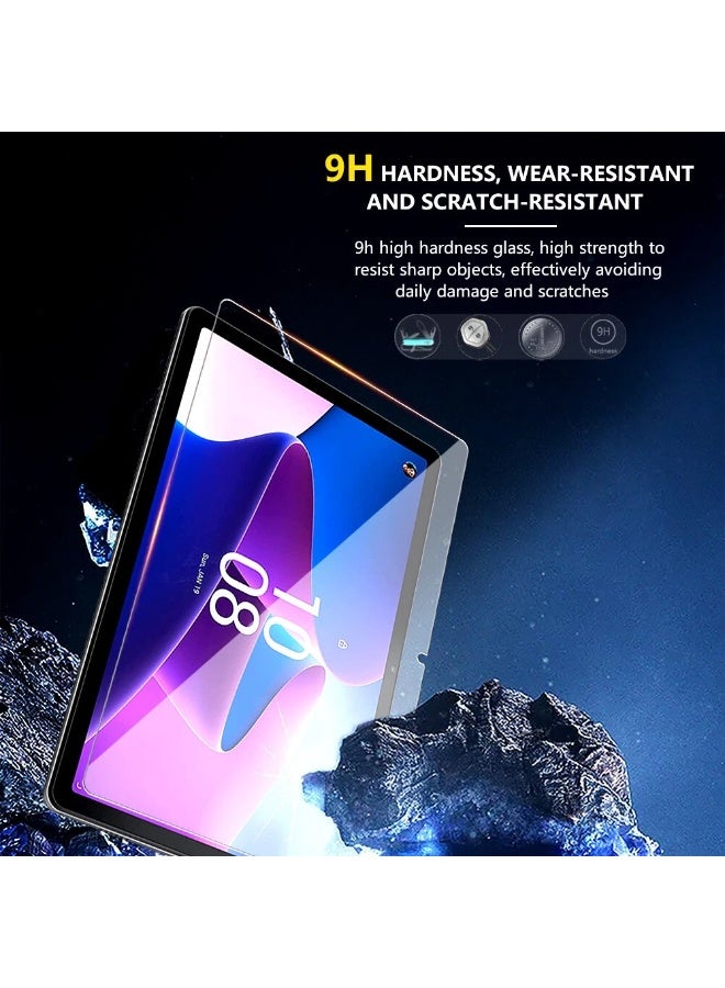 Tempered Glass Screen Protector For Lenovo Tab M10 10.1 inch 3rd Generation (TB-328F/ TB-328X) [HD Crystal Clear] [Easy Installation] [Scratch Resistant] [9H Hardness] - Image 5