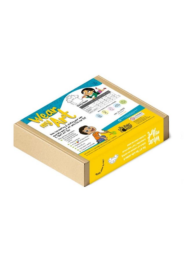 the talking canvas The Talking Canvas Art and Crafts T-Shirt Painting Craft Kit - Art Activity for Kids | Wear Your Art | Holi Gifts - Car Design | Age 11-12 Years - Image 3