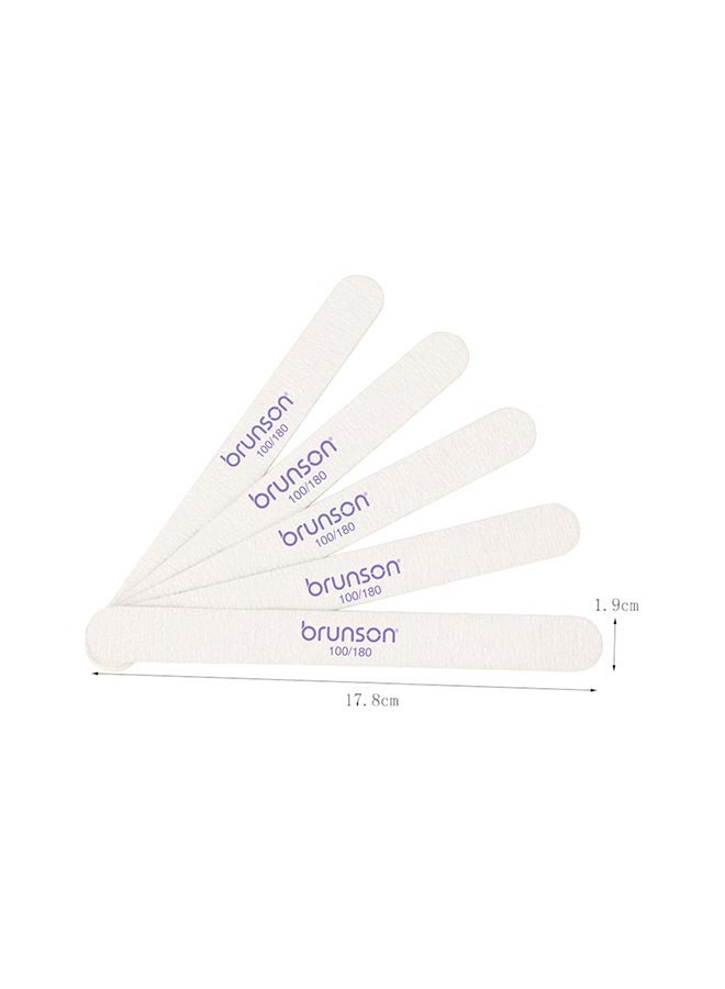 brunson 24 Pieces Natural Manicure Pedicure Kit- EB-5 - Image 3