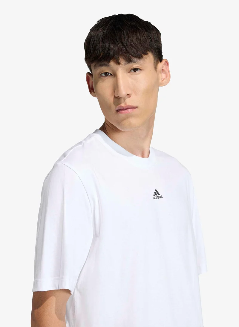 Adidas Originals WHITE Teamgeist Logo Movement Graphic T-Shirt for Men | Best Price UAE