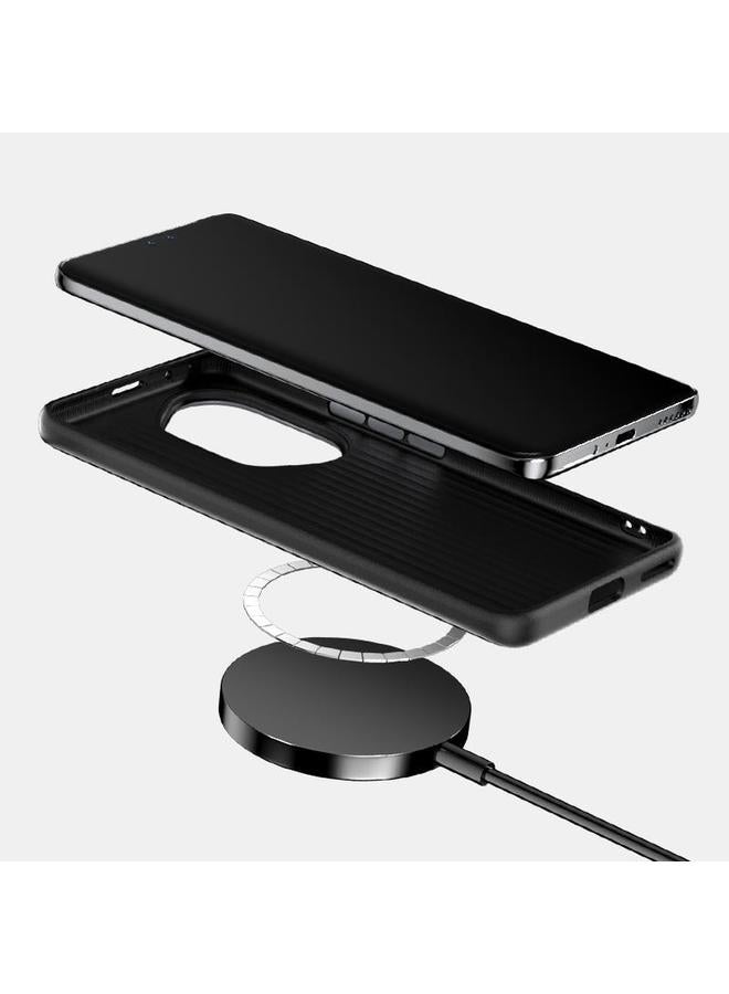 S-TOP Case For Honor 300 ABEEL Ruyi Pattern 6D Micro Relief MagSafe Leather Phone Case - Image 5