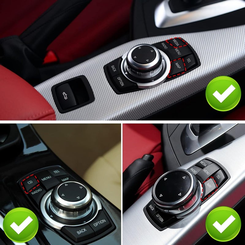 Jaronx مجموعة استبدال زر iDrive من Jaroxn لسيارات BMW - Image 2
