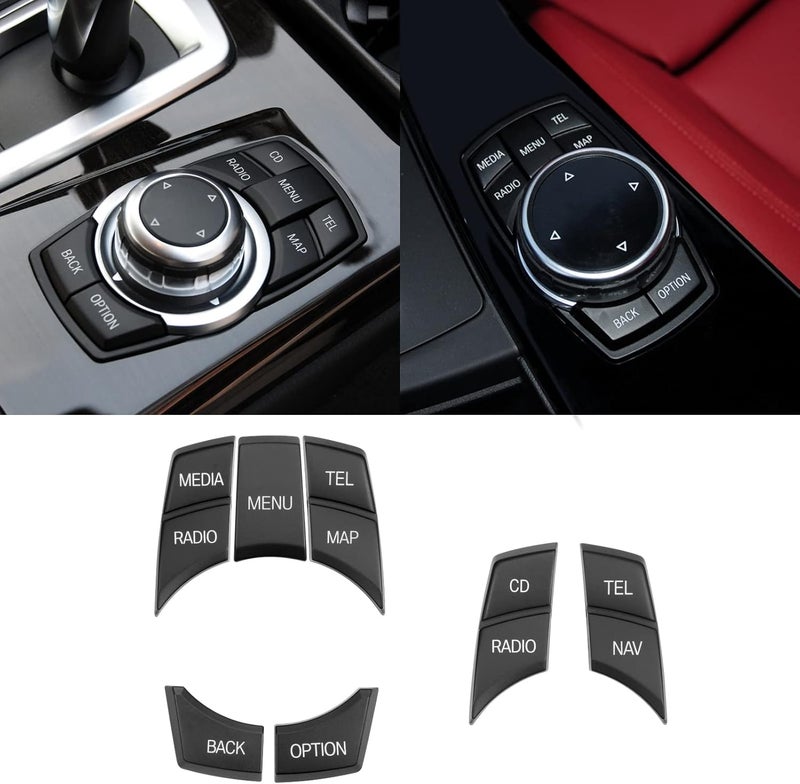 Jaronx مجموعة استبدال زر iDrive من Jaroxn لسيارات BMW - Image 1