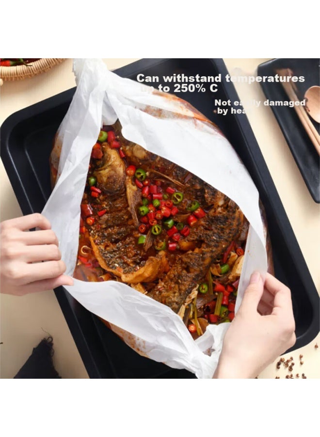 MAX COOK Maxcook Baked Fish Paper, Fish Paper, Silicone Paper, Paper For Baking Fish, Special Bread Baking Paper, 50*70cm, 10 Sheets, Mcpj2288 - Image 5