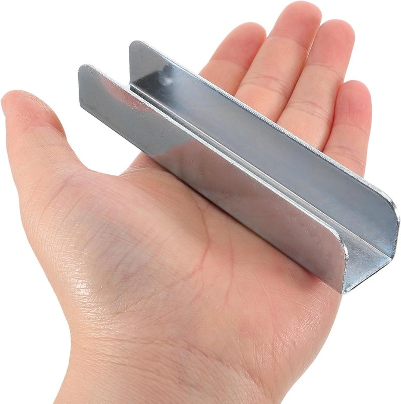 Door Groove Reinforcement U-Shaped Gate Fittings and Pet Safety Gates, Steel Stabilizer Accessories for Indoor Stair and Doorway Security - Image 3