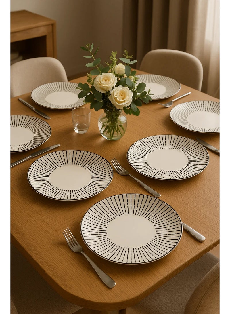 لوفت طبق لونيس، D30XH3CMS، متعدد الألوان، بورسلين، مجموعة من 6 قطع - 194953A - Image 2