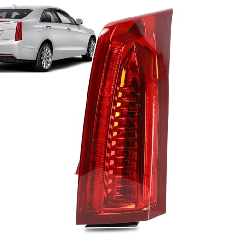 Lathsy LED Tail Light Compatible with 2013-2018 Cadillac ATS Right Passenger Side Taillight Replace 84081570 - Image 1