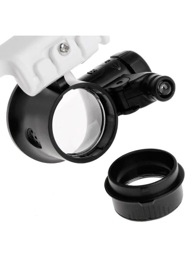 Iywish Magnifying Glasses Jewelry Loupe 8X 15X 23X Watch Repair Magnifier Miniature Magnifying Glass LED Headband Hands Free Magnifier Illuminated Magnifier - Image 5
