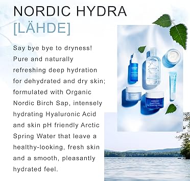 LUMENE Nordic Hydra LAHDE Moisturizing Prebiotic OilCocktail for Dehydrated Skin Vegan 30ml - Image 5
