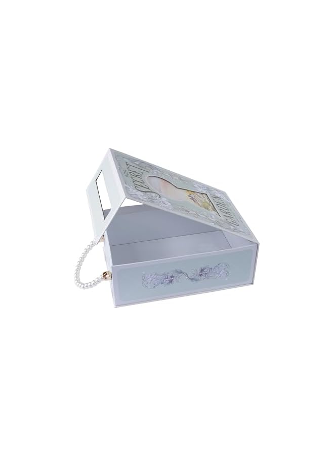 The Bros Secret Garden Beautiful Gift Box, 27H x 18.5L x 10W cm, Baby blue - Image 3
