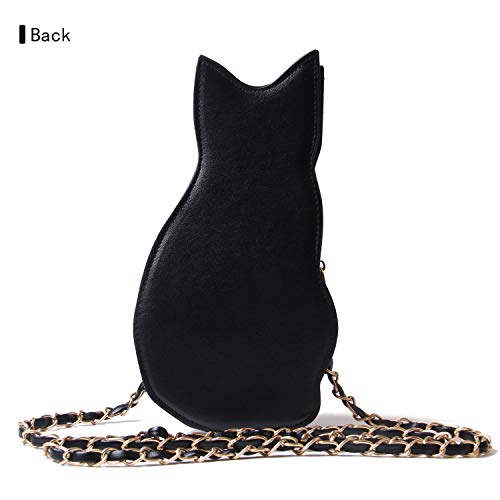 LUI SUI Womens Black Cat Purse Crossbody Bags Girls Bat Wing Spider Web Shoulder Bags Flamingo Animal Purse Chic Clutch Bags - Image 3