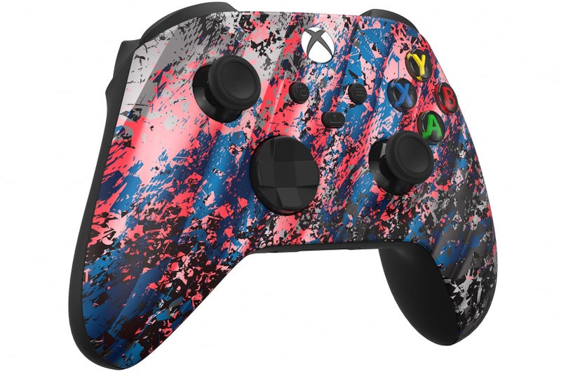 Custom Controllerzz Wireless Controller for Microsoft Xbox Series X/S & Xbox One - Custom Soft Touch Feel - Custom Series X/S Controller (X/S Glacier Burn) - Image 2