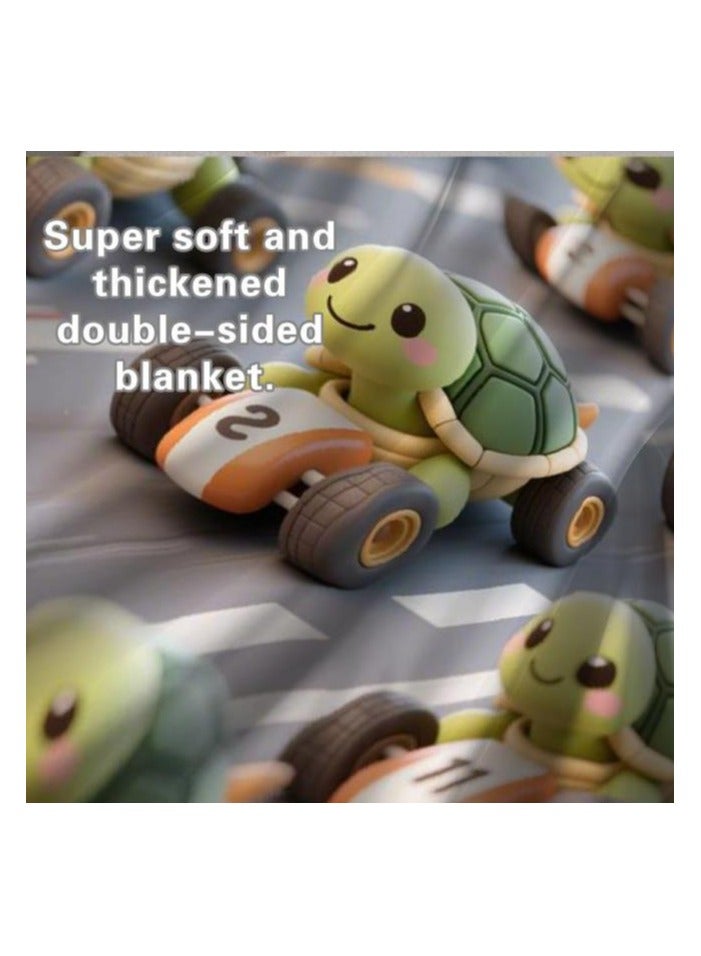 general Flannel thin blanket (warm and comfortable, suitable for sleep, gaming, dust removal and sandproof) 150cm*200cm - 169 - Image 1