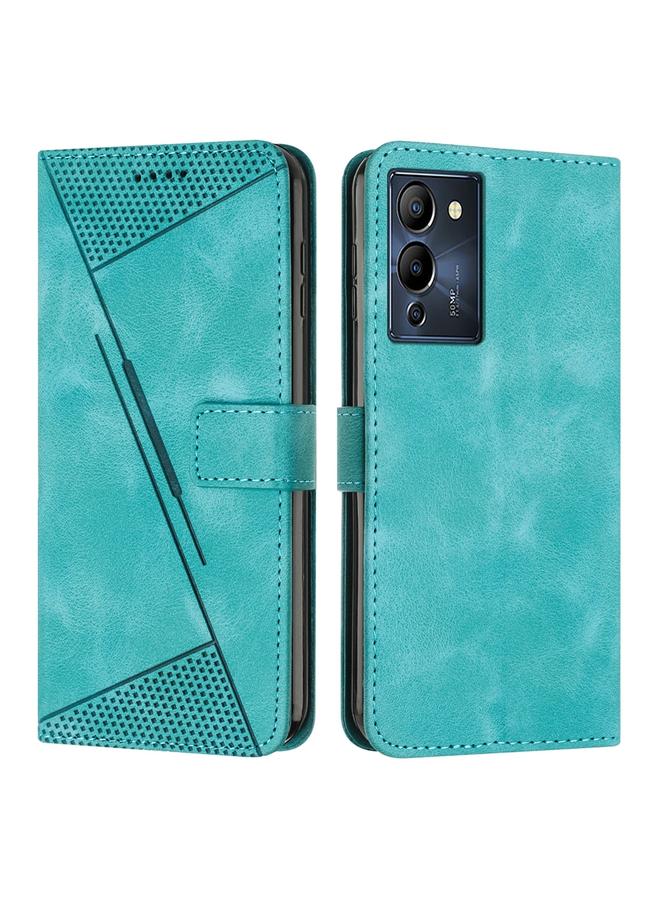 اس-توب جراب لهاتف Infinix Note 12 G96 من الجلد بتصميم مثلث الأحلام مع حبل تعليق - Image 1