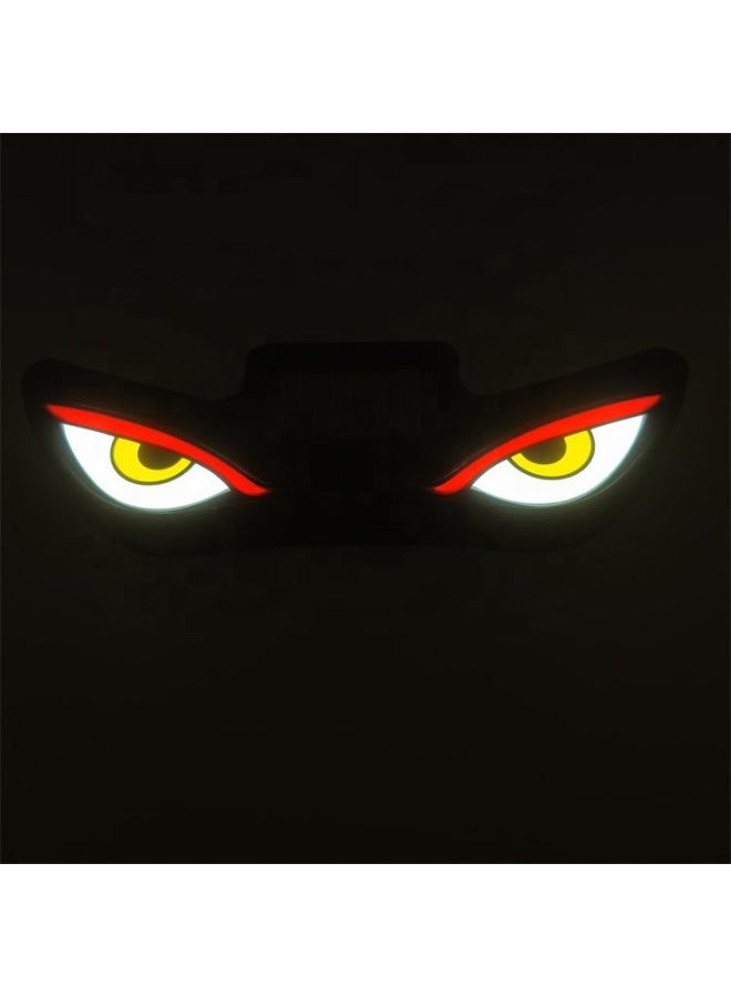 DubaiGallery Solar Warning Light Evil Eye Car Accessory – Stylish LED Decorative Headlight with Solar Power, Strong Suction Mount, Multiple Lighting Modes, and Eye-Catching Design for Cars, Trucks, and Vehicles - Image 2