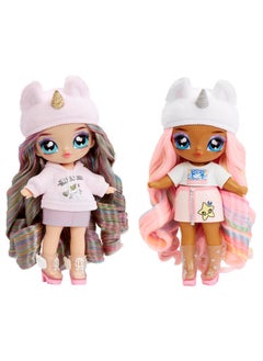 Na! Na! Na! Surprise 3-In-1 Backpack Bedroom Unicorn Playset Whitney Sparkles Fashion Doll, Fuzzy White Unicorn Backpack, Closet With Pillows & Blanket, Kids Gift, Ages 4 5 6 7 8+  - Image 5