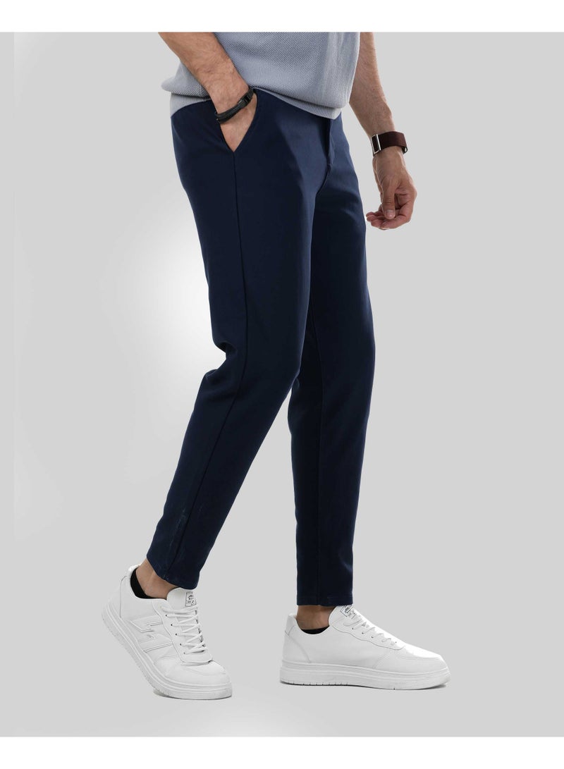 Dott Men's Smart Casual Slim Fit Comfort Trousers - Image 2