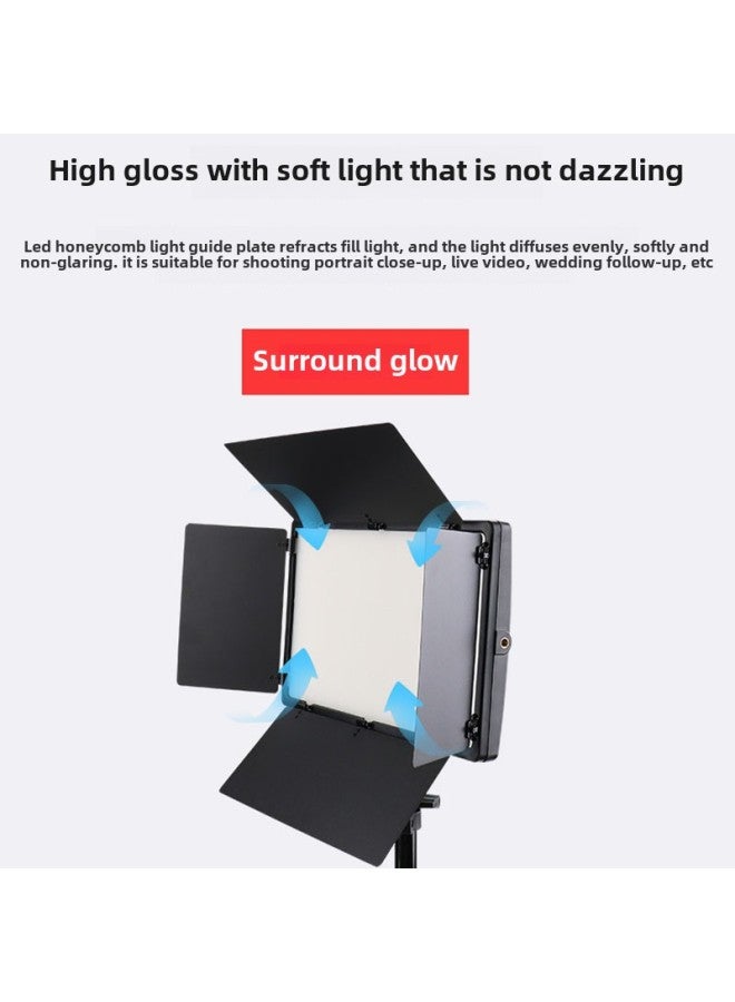 LED Photography Lamp U880 Supplementary Light Four-leaf Baffle Spotlight Food Shooting Studio Flat Lamp-Color:U880 Fill Light Three Colors Without Battery Or Charger  - Image 4